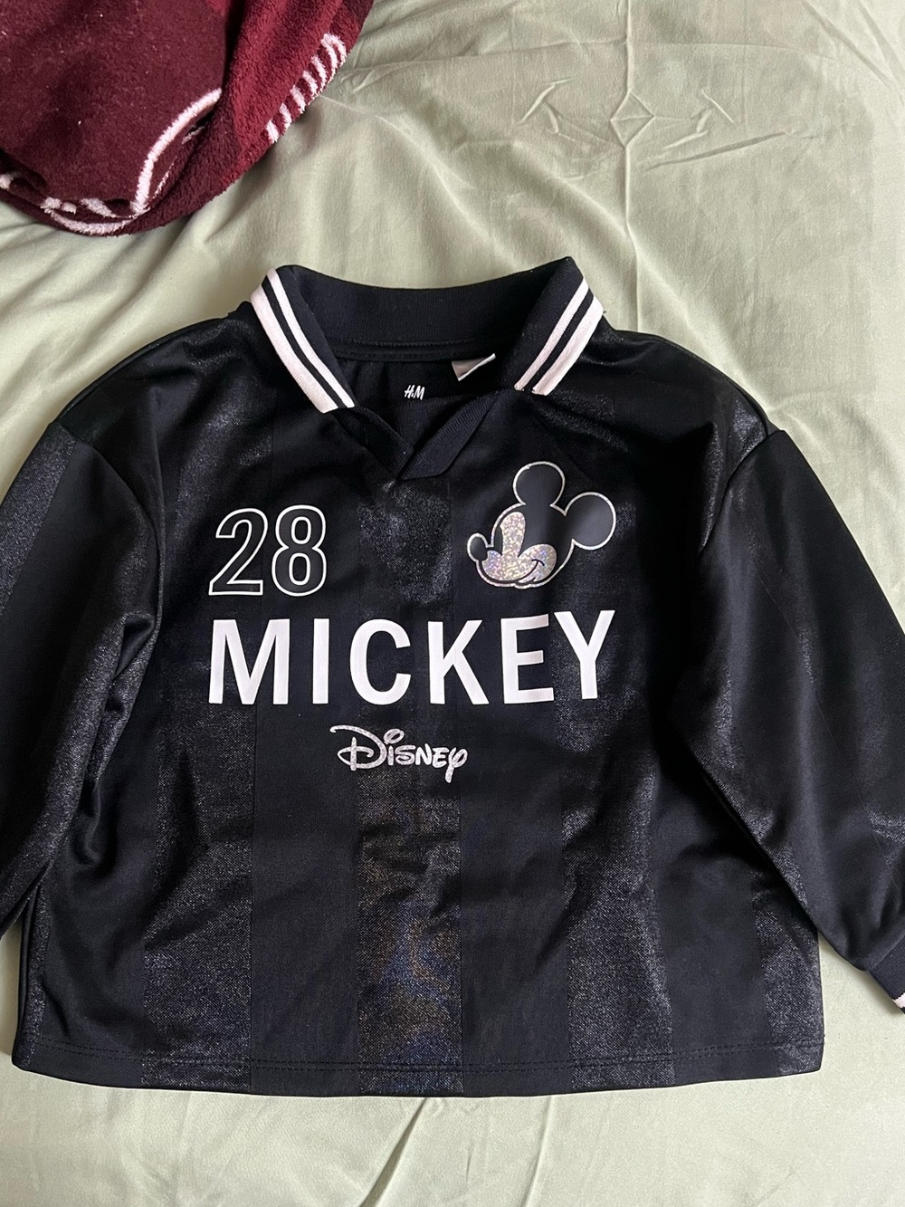 H&M x Disney Mickey" Kids Long Sleeve Top